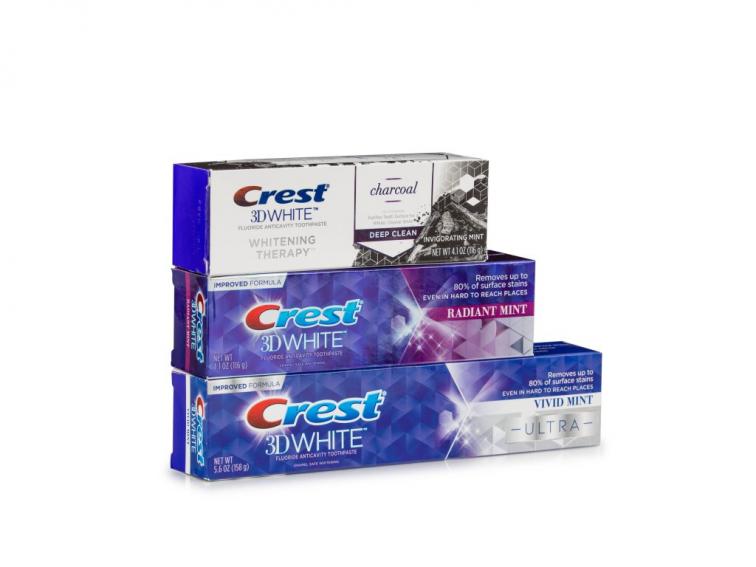 Crest 3D Bělící Pasty - Sada