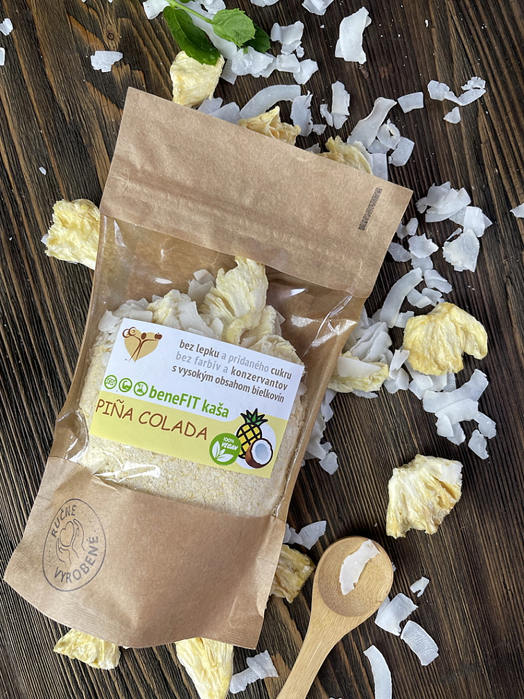 Benefit kaša - Piña Colada (vegan)