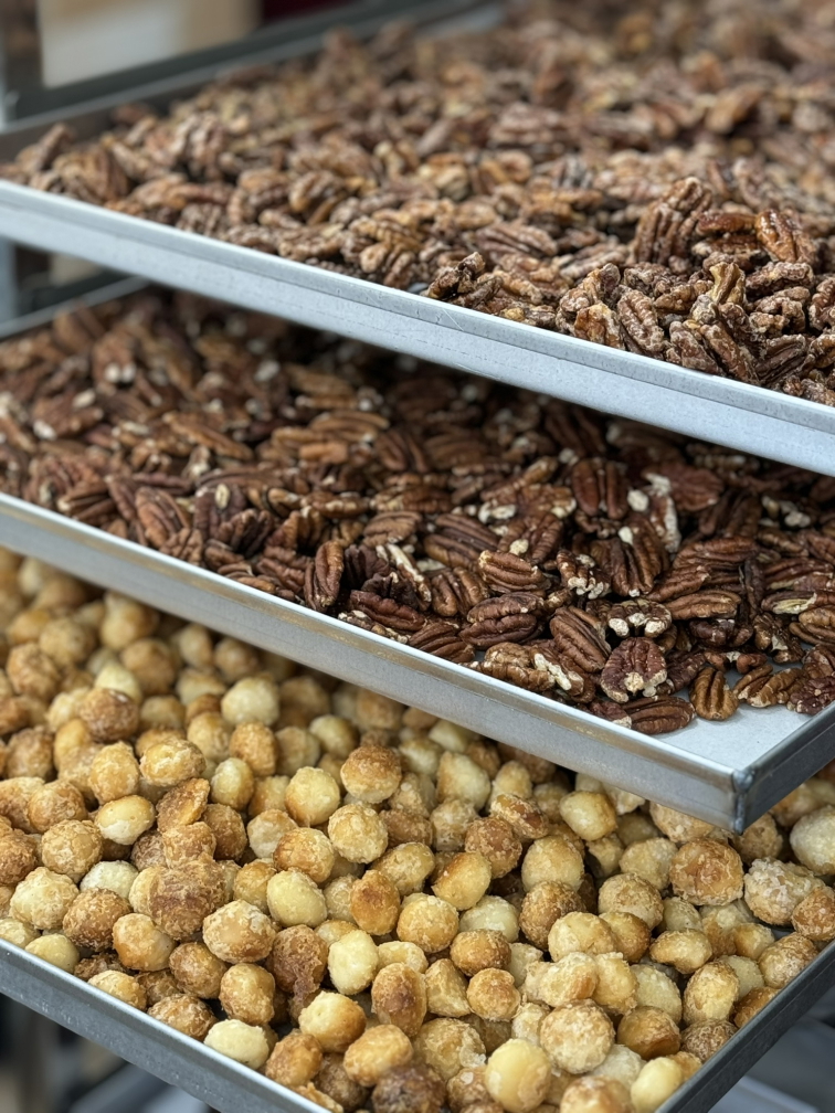 La Macadam - Karamelizované makadamové ořechy v bílé čokoládě