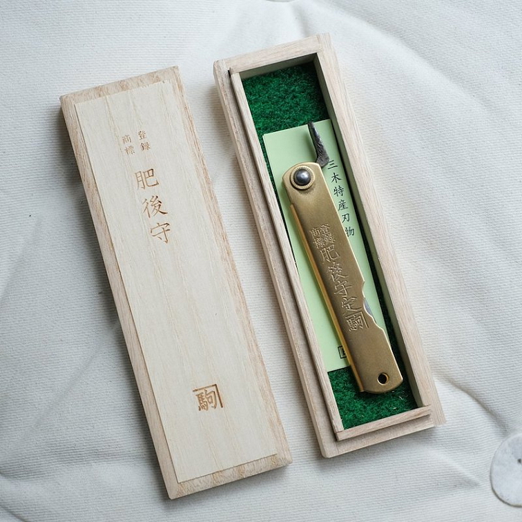 Japonský kapesní nůž Higonokami Warikomi 120