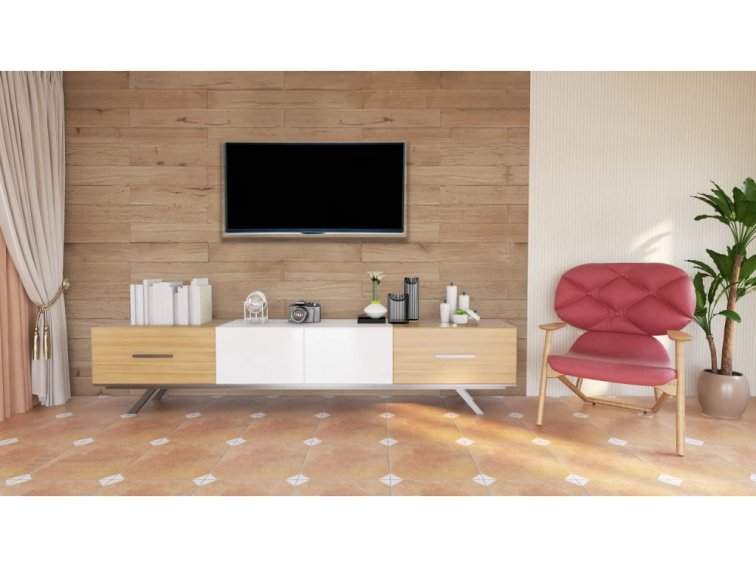 Magnetická dubová doska + montážna sada na 1m2