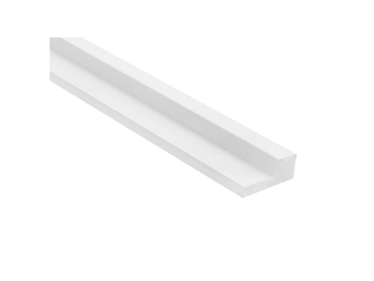 Pravé zakončenie lamely PREMIUM, biela L0101RP