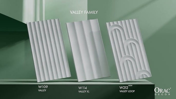 3D panel W114 Valley XL ORAC DECOR