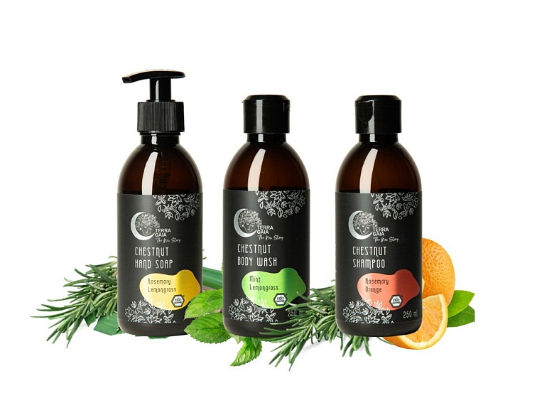 Chestnut Bathroom set