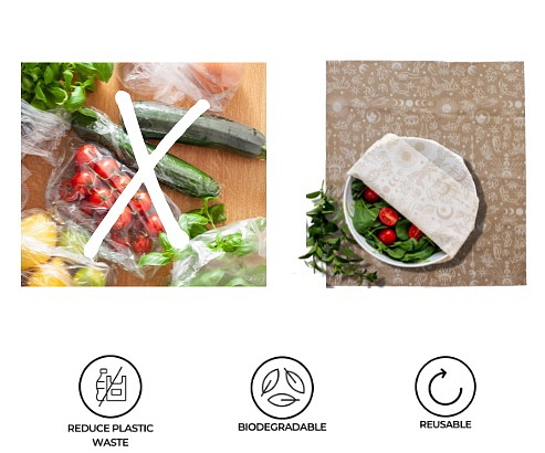 TERRA GAIA Vee´s Wrap L (33x35cm)