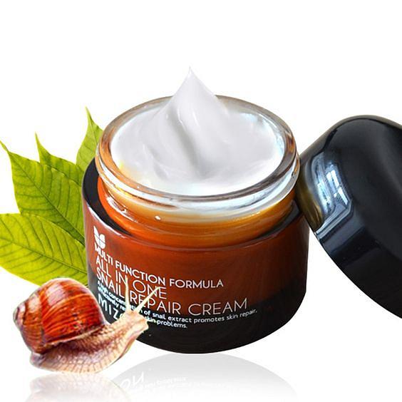 Mizon All In One Snail Repair Cream - výživný pleťový krém s hlemýždím extraktem