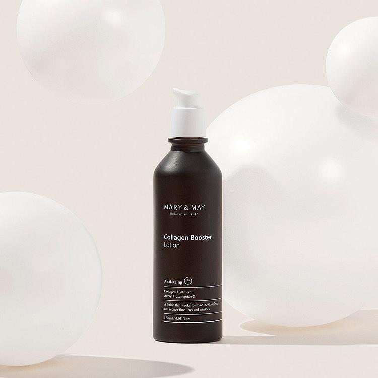 Mary&May Collagen Booster lotion - rozjasňující pleťové mléko s Kolagenem