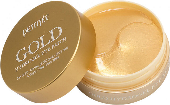 Petitfée Gold Hydrogel Eye Patch - hydrogelové oční polštářky s obsahem zlata