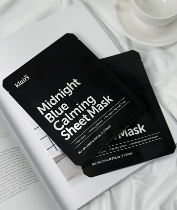 Dear Klairs Midnight Blue Calming Sheet Mask