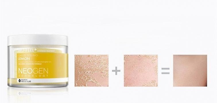 Neogen Dermalogy Bio Peel Gauze Peeling Lemon- Exfoliační pleťové tamponky s citronem
