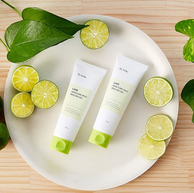 IUNIK Line Moisture Mild Peeling Gel - hydratační peelingový gel s Limetkou