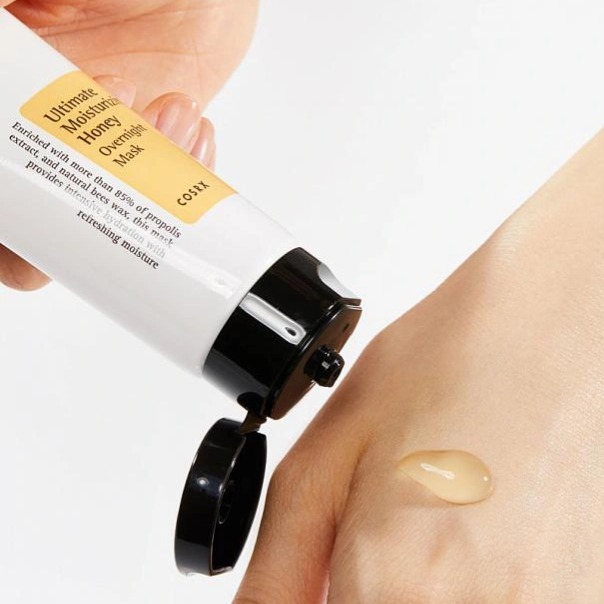 COSRX Ultimate Moisturizing Honey Overnight Mask- noční hydratační pleťová maska