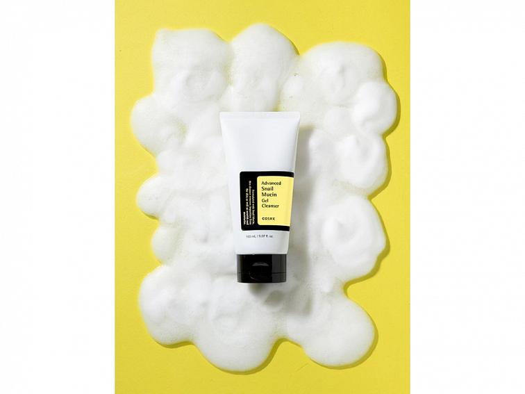 COSRX Advanced Snail Mucin Gel cleanser - vyživující čistící gel s výtažkem ze šnečího slizu