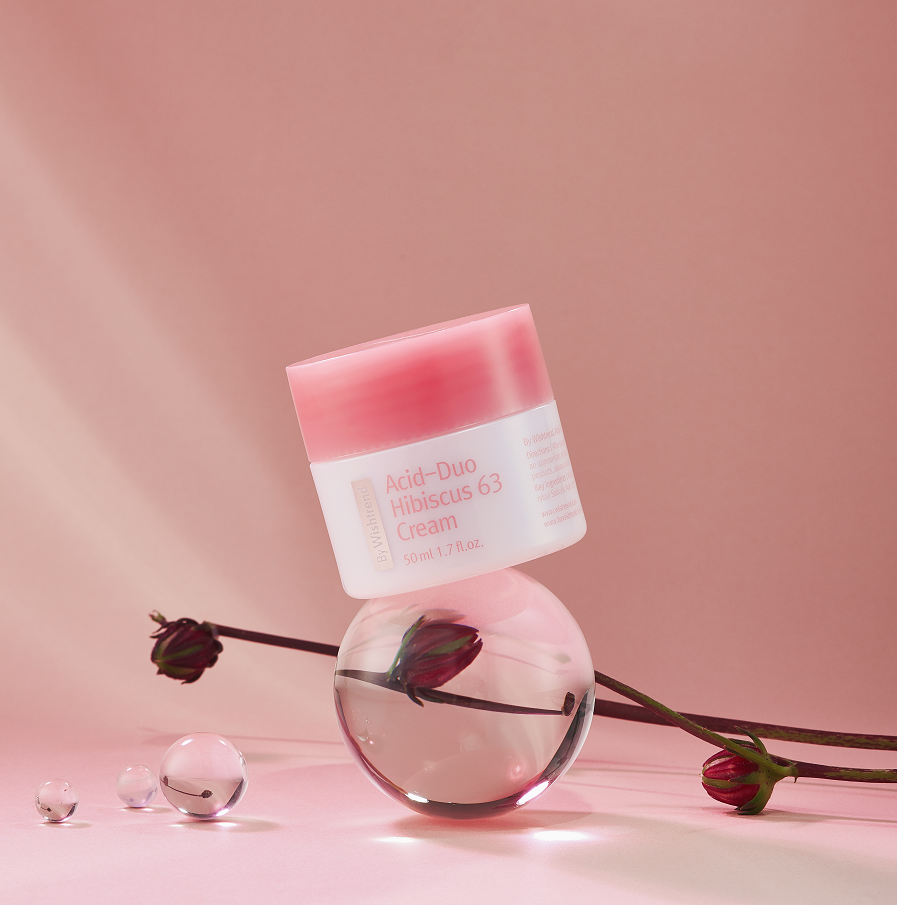 by Wishtrend Acid-Duo Hibiscus 63 Cream - pleťový krém s Ibiškem