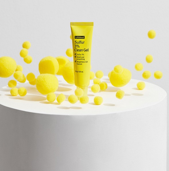 by Wishtrend Sulfur 3% Clean Gel - lokální hojivý gel na akné
