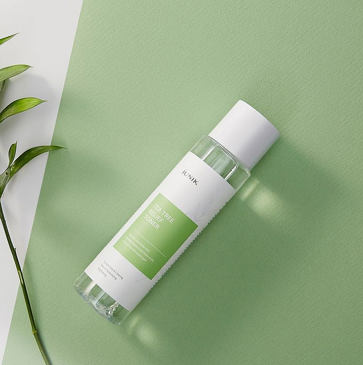 IUNIK Tea Tree Relief Toner - zklidňující pleťové tonikum s vodou z Tea Tree