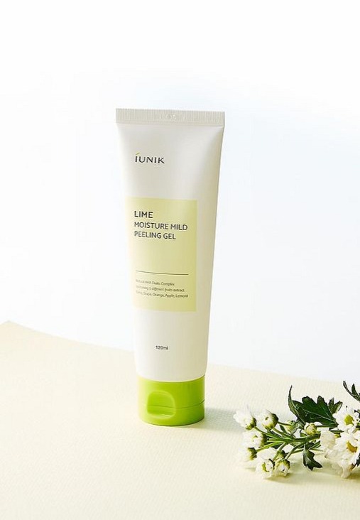 IUNIK Line Moisture Mild Peeling Gel - hydratační peelingový gel s Limetkou
