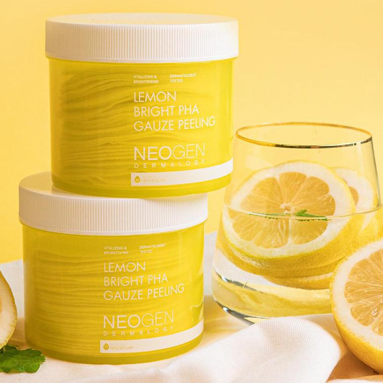 Neogen Dermalogy Bio Peel Gauze Peeling Lemon- Exfoliační pleťové tamponky s citronem