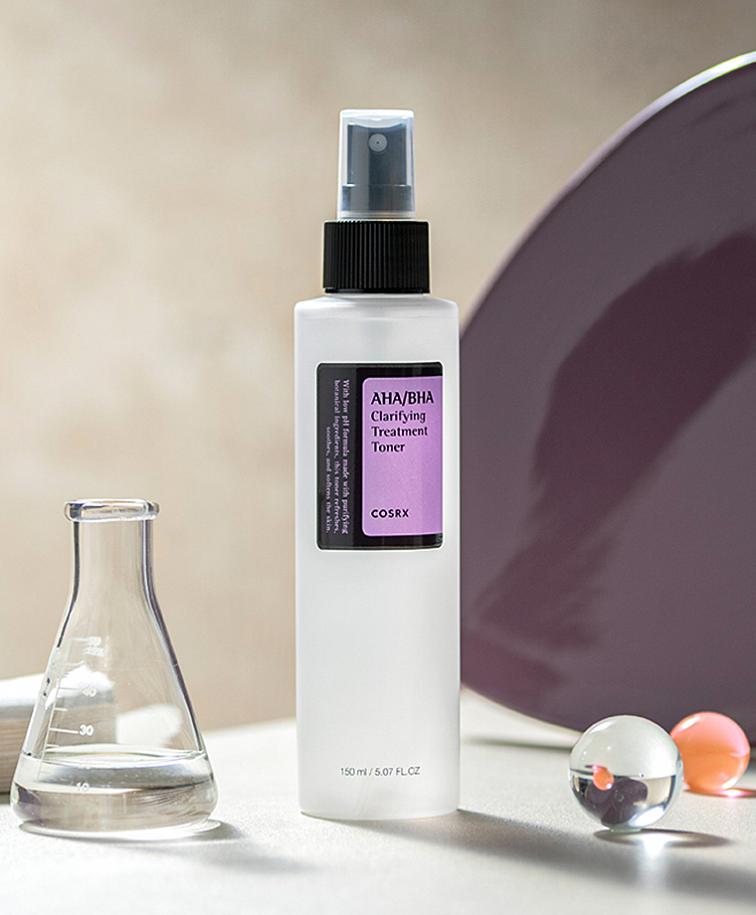 COSRX AHA/BHA Clarifying Treatment Toner - pleťové tonikum s přírodními kyselinami AHA/BHA