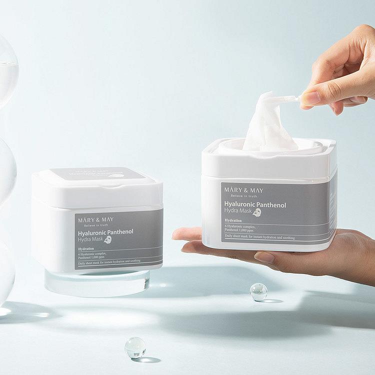 Mary&May Hyaluronic Panthenol hydra mask - hydratační plátýnková maska s Panthenolem