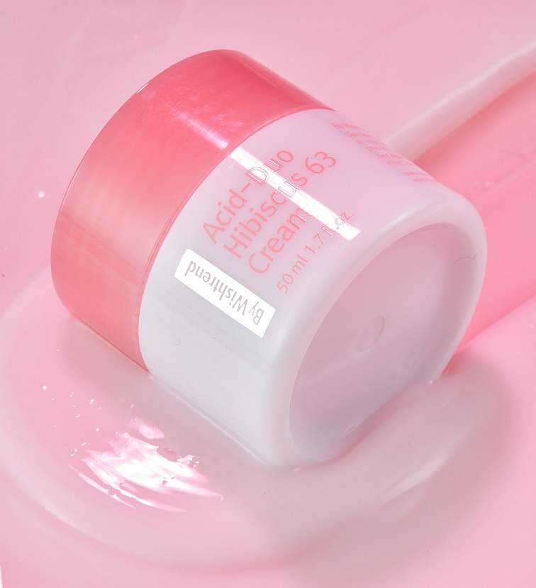 by Wishtrend Acid-Duo Hibiscus 63 Cream - pleťový krém s Ibiškem
