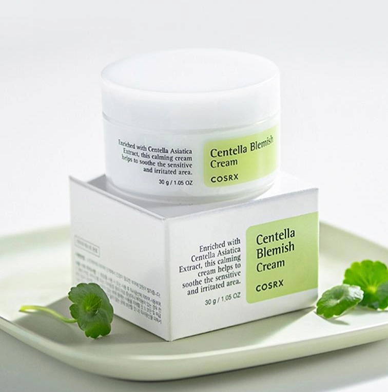 COSRX Centella Blemish cream - zklidňující hojivý krém s pupečníkem asijským