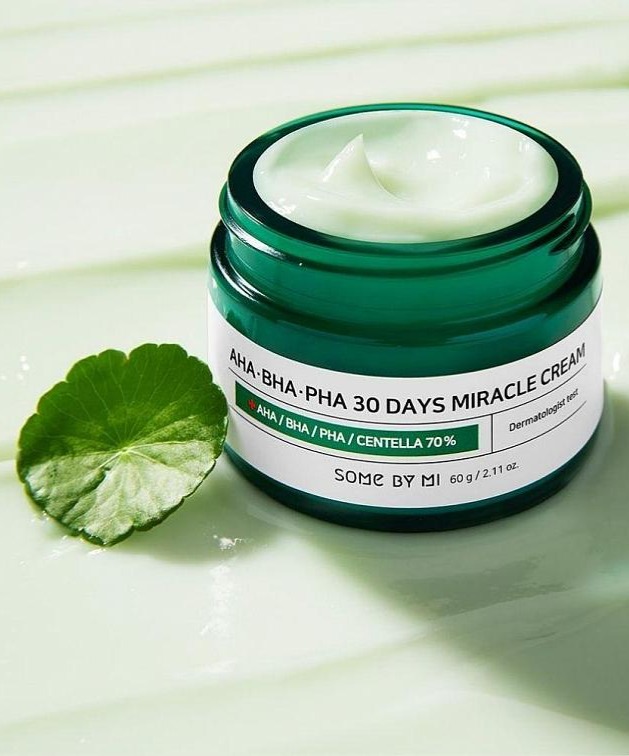 Some By Mi AHA BHA PHA 30 Days Miracle cream - pleťový krém s AHA BHA PHA kyselinami