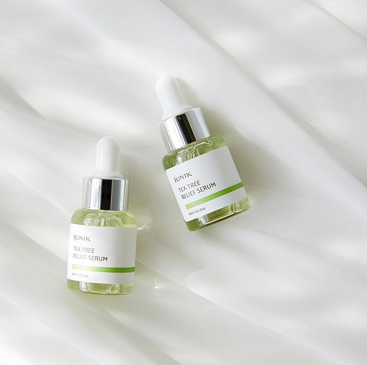 IUNIK Tea Tree Relief Serum - zklidňující sérum pro problematickou pleť