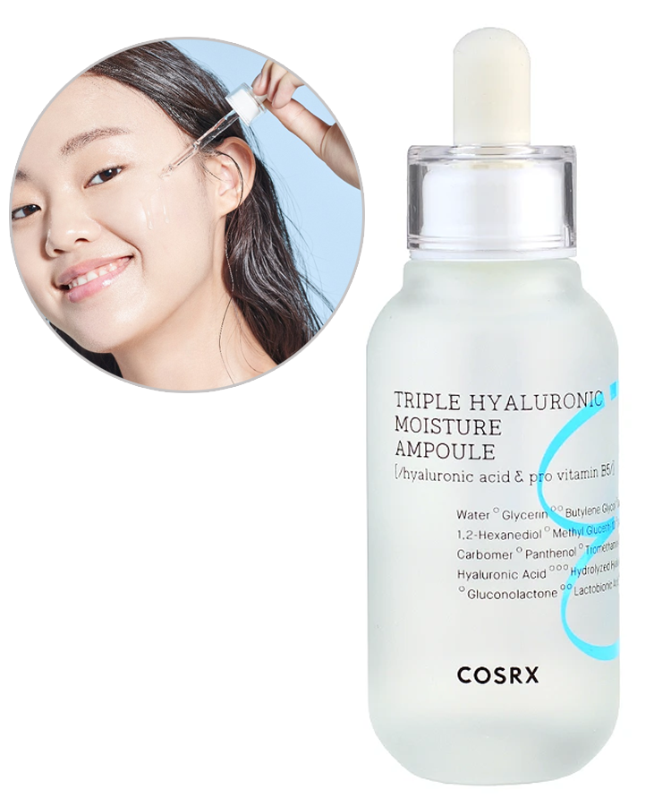 COSRX Hydrium Triple Hyaluronic Moisture Ampoule - hydratační sérum s kyselinou hyaluronovou