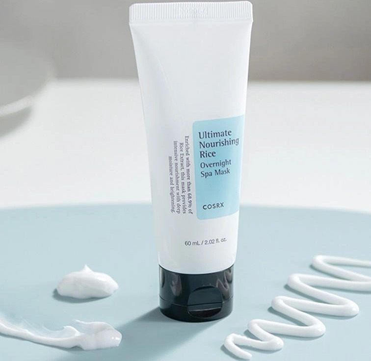 COSRX Ultimate Nourishing Rice Overnight Spa Mask - Vyživující noční maska s rýží