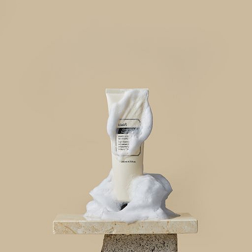 Dear Klairs Gentle Black Facial cleanser - hloubkově čistící pěna na obličej