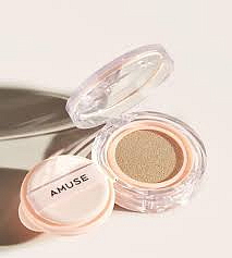 AMUSE Skin Tune Vegan Cover Cushion SPF45/PA++ - jemný saténový make-up s ochranným faktorem