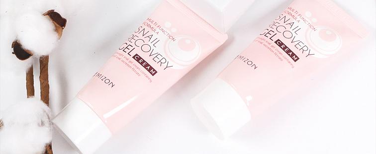 Mizon Snail Recovery Gel krém - léčivý pleťový krém na akné