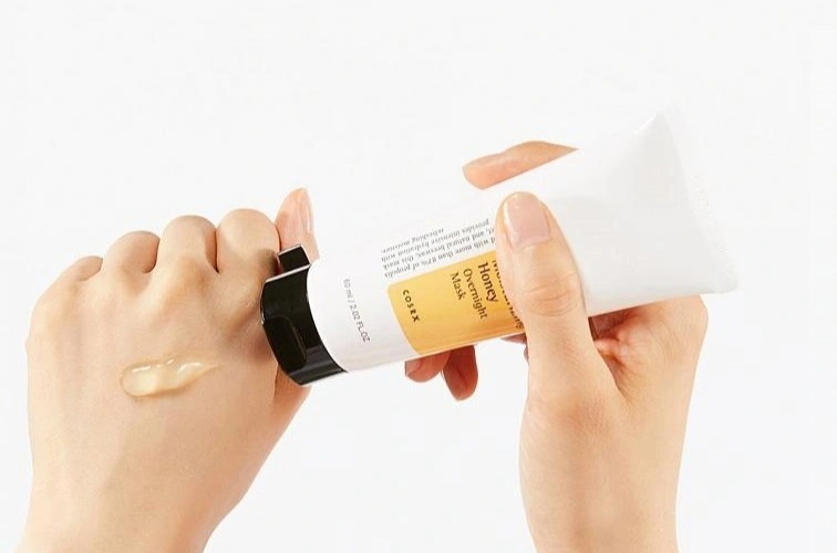 COSRX Propolis Honey overnight mask - noční vyživující maska s Propolisem a Medem
