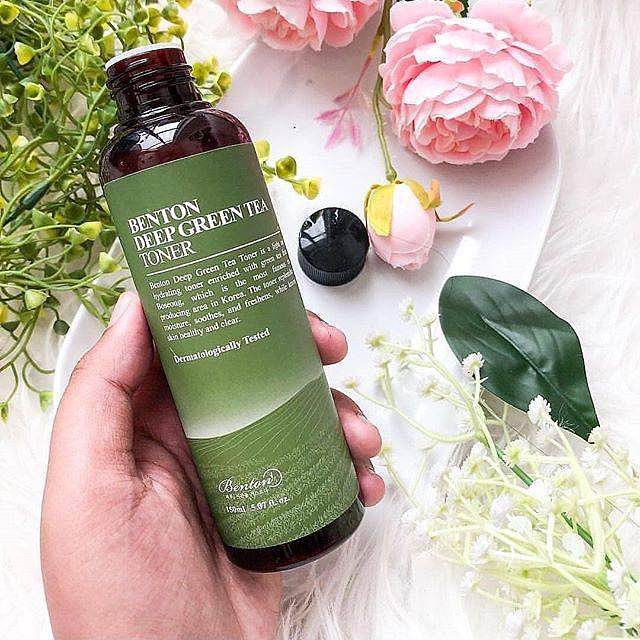 Benton Deep Green Tea Toner- zklidňující, hydratační toner s výtažkem ze Zeleného čaje