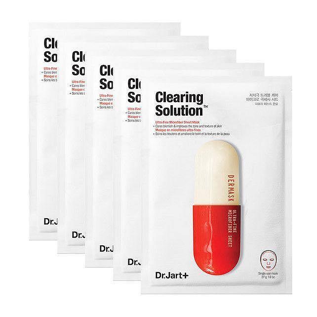 Dr. Jart+ Dermask Micro Jet Clearing Solution - čistící pleťová maska pro problematickou pleť