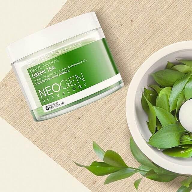 Neogen Dermalogy Bio Peel Gauze Peeling Green Tea - Exfoliační pleťové tamponky se zeleným čajem