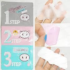 Holika Holika Pignose clear black head 3step kit- maska na zanesené póry
