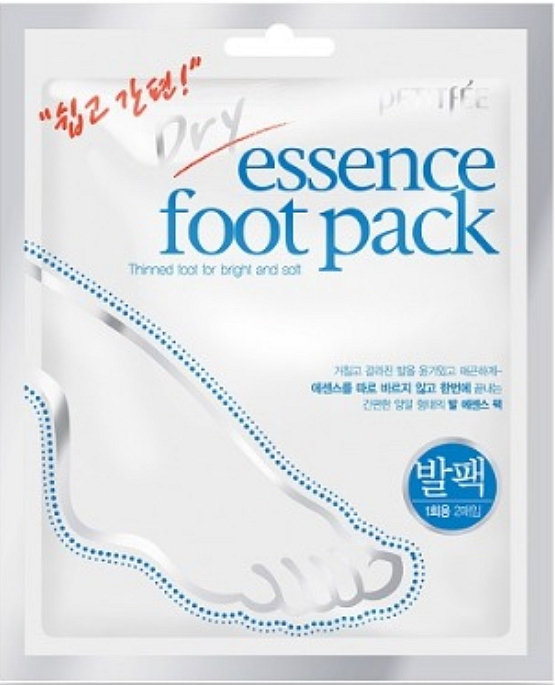 Petitfée Dry Essence Foot Pack - regenerující, hydratační maska na nohy
