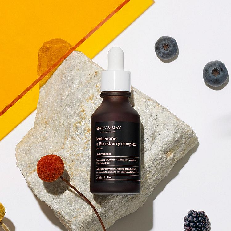 Mary&May Idebenone + Blackberry complex Serum - Antioxidační pleťové sérum
