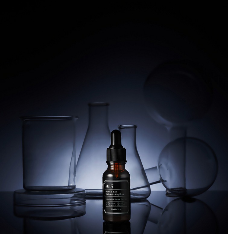 Dear Klairs - Midnight Blue Youth Activating Drop 20 ml - noční sérum s proti-vráskovým účinkem