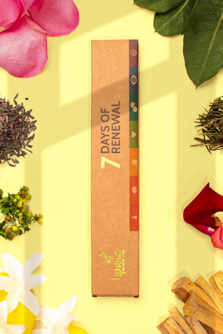 Vonné tyčinky Ispalla incense 7 Days of Renewal