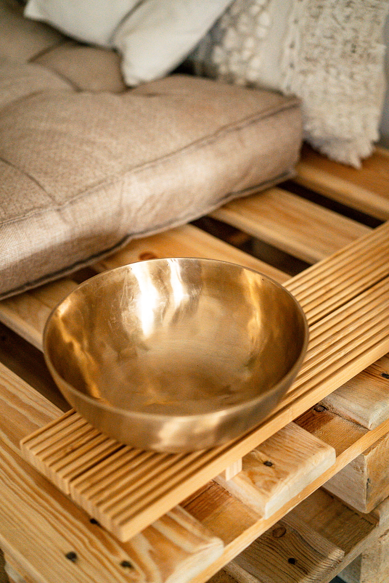 Tibetská miska Shakti ø 26 cm Krčná Čakra