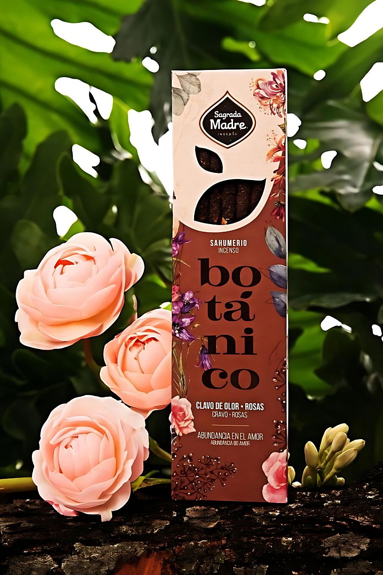 Tyčinky Sagrada Madre Botanical Cloves & Roses