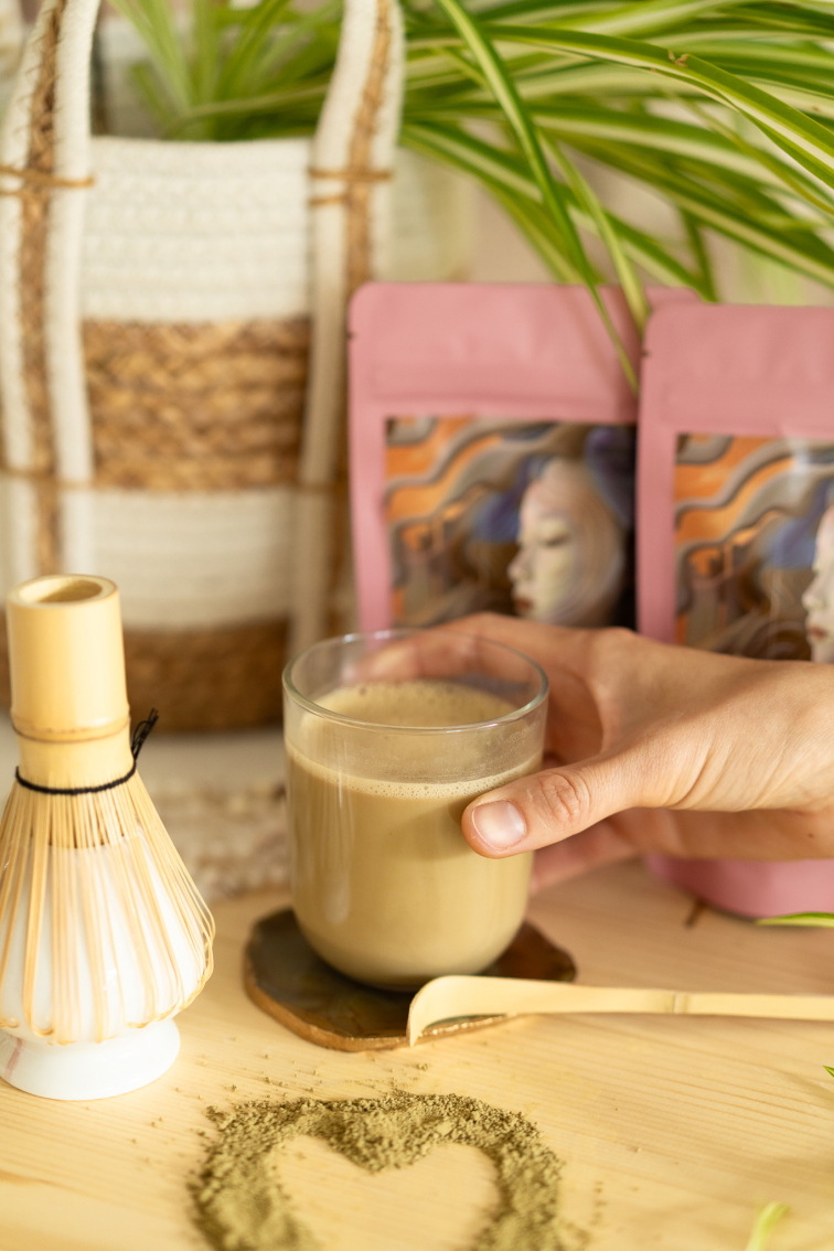 Monks Hojicha Latte 100g – japonský čaj