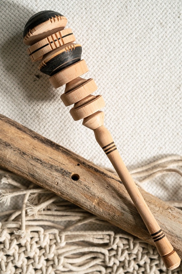 Molinillo miešadlo na Ceremoniálne Kakao