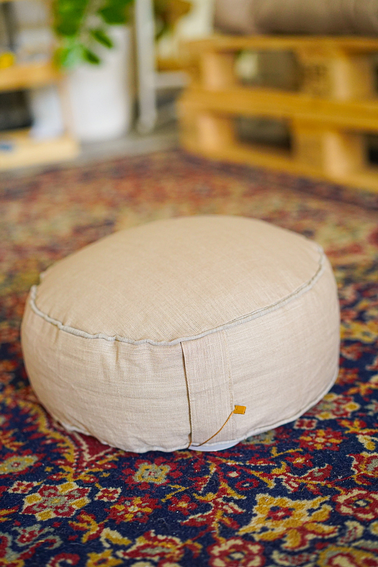 Meditačný Vankúš z Prírodného Konope