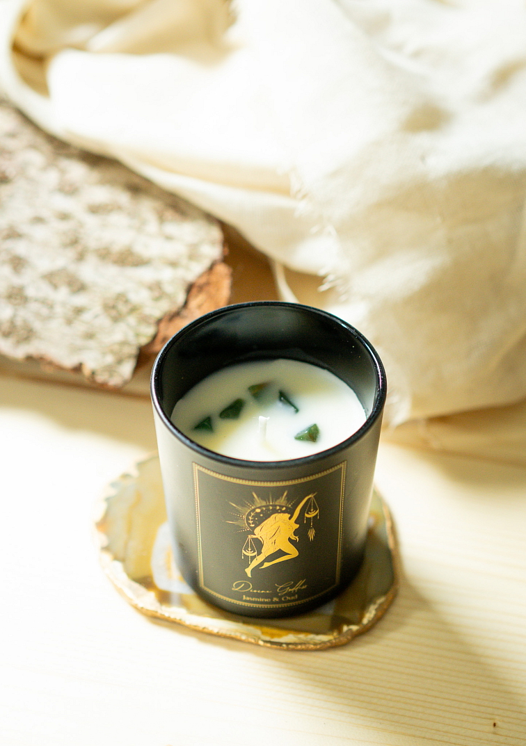 Manifestačná sviečka Bohyňa v skle 120g