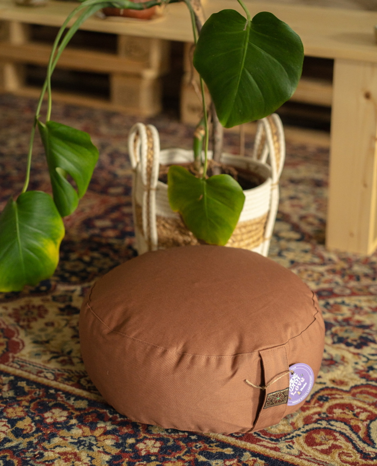Meditačný vankúš Brown Organic