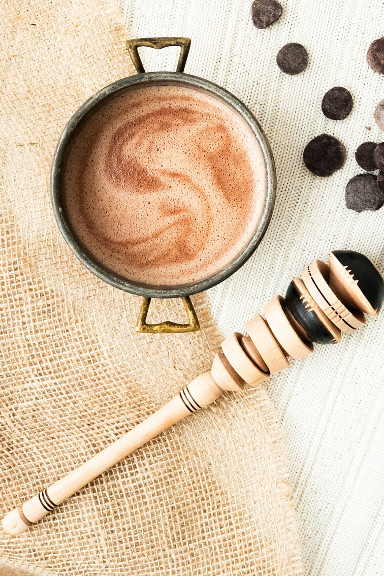 Molinillo miešadlo na Ceremoniálne Kakao